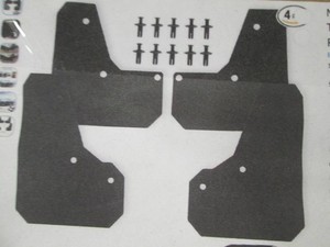 2024 Tesla cyber truck 4pc mud flap set