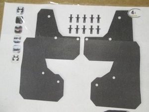 2024 Tesla cyber truck 4pc mud flap set