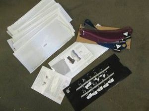 (10) 4pc Replacement sun block VisorShield for helmet models shown in pics