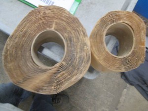 2 Rolls of 3 double sided adhesive roof seam tape