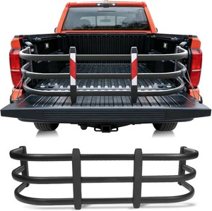 $139 Truck Bed Extender Fit for Toyota Tacoma 2005-2026, Adjustable Aluminum Tailgate Extender, 180  Flip Design, Heavy-Duty Alloy, Drill-Mount Storage Extension for Long Cargo
