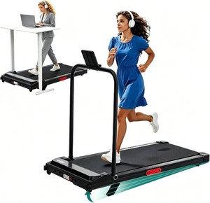 Portable Walking Pad Treadmill with Handle Bar and Incline for Home  0.6-7.6MPH Under Desk Treadmill for Home Small, 350LBS Small Treadmills with Handles, 3.0HP Treadmills for Exercising
