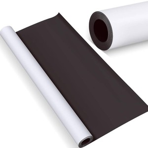 Blank White Surface Magnet Sheets,24 Inch X 10 Feet, 30 Mil  Flexible Vinyl Magnetic Sheets for Car Magnets, White Surface Safe for Vehicles, Printable for DIY Crafts and Custom Signs