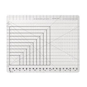 Slotted Quilting Ruler-17-34in x22in with Laser for Fabric Precise Cutting  Non-slip Grip,Particularly Precise, Not Easy to Break, Extra Large Acrylic Fabric,Strip Cutting, Sewing, Crafting, Patchwork
