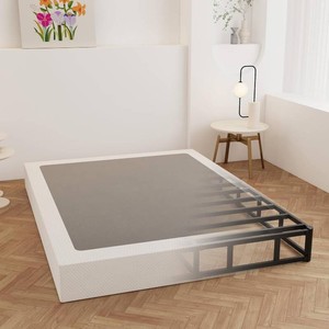 Maenizi 9 Inch Box Spring for Queen Bed, Bed Base with Fabric Cover  Heavy Duty Metal, High Bearing Capacity, Mattress Foundation, Easy Assembly, Noise Free