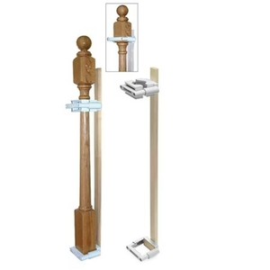 No Hole Stairway Baby Gate Mounting Kit By Safety Innovations