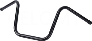 78 Ape Hanger Handlebars (8 Rise, Black Iron)