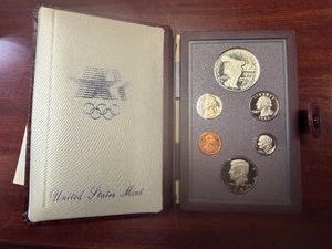1983-S Olympic Silver Prestige Mint Set in Original U.S. Mint Package - Greysheet Wholesale Value is $61.10