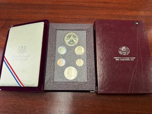 1988-S Olympic Silver Prestige Mint Set in Original U.S. Mint Package - Greysheet Wholesale Value is $59.10