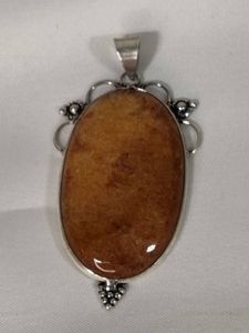 925Sterling Agate Pendant