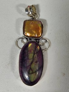 925Sterling Labradorite Pendant