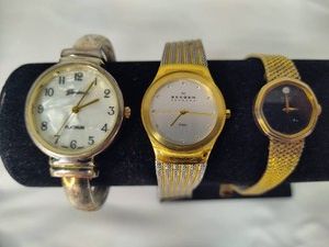 Vintage Ladies Skagen, Pulsar & Geneva Watches