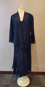 Mother-of-the-Bride Sparkly Evening Dress (Size 10P) New wTags