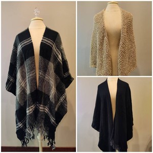 Three Ladies ShawlsWraps