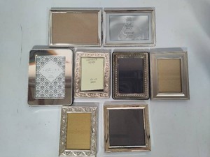 Lot of Assorted Silver Picture Frames