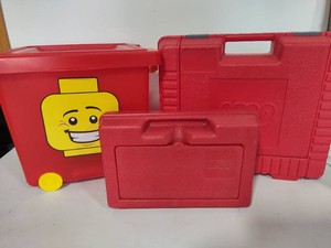 Three Lego Storage CasesTotes
