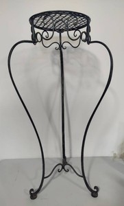 Tall Wrought Iron Plant Stand