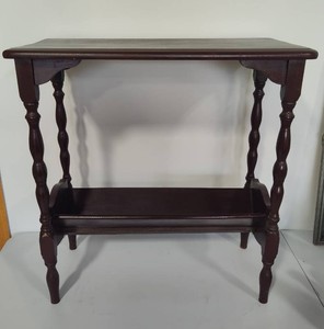 Small Solid Wood Magazine RackSide Table