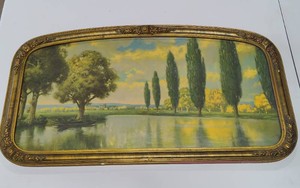 Lowell Blake Art Deco Framed Art