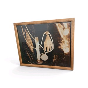 Framed Artwork that measures 17.5  21.75 tall