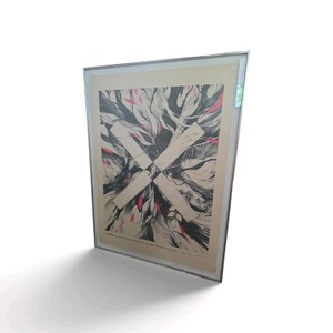 Vintage MCAD promo poster framed Signed by the Artist