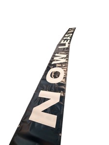 27 Long NOW LEASING Commercial Vinyl Banner  29.5 Tall  Grommets