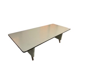 Vintage All-Steel Mid-Century 8 Steel & Laminate Conference Table  96  42 - Valued over $1000.00