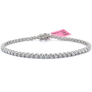 Classic 5 Carat Diamond Tennis Bracelet $1,895 Retail VIDEO