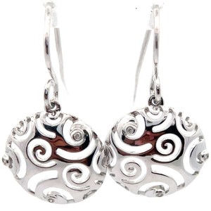 Natural Diamond Oceanic Swirl Drop Earrings VIDEO