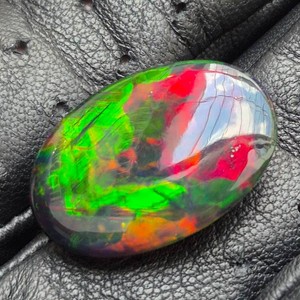 13.14 Carat Natural Black Welo Opal from Ethiopia Retail $1,971 VIDEO