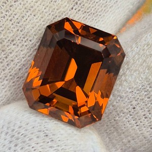 8.93 Carat Natural Madeira Citrine  Rich Autumn Color Retail $1,340 VIDEO