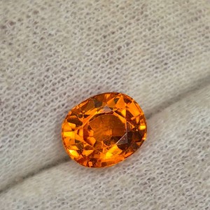 2.88 Carat Natural Mandarin Spessartite Garnet Retail $504 VIDEO