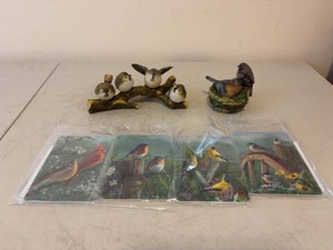 Bradford Exchange James Hautman Bird Plates & Figurines Decor Lot