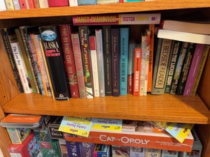 Lot of Assorted Hardcover & Paperback Books Fiction Poetry Humor