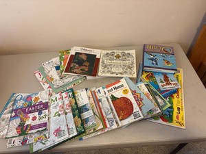 Lot of Adult Coloring Books Activity Books & Origami Paperbacks