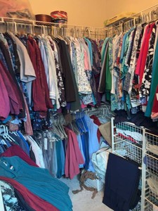 Womens Clothing Closet Lot Tops Sweaters Jackets Pants Mixed