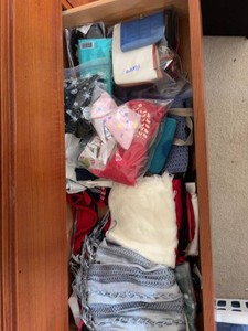 Lot of Assorted Scarves Bags Socks & Fabric Accessories Mixed Textiles