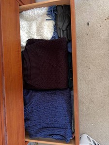 Lot of Assorted Womens Sweaters Scarves Gloves Winter Knitwear