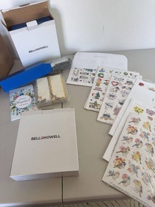 BellHowell Torchlite & Assorted Stationery Lot Peanuts Cards