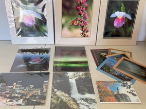 Assorted Nature & Scenic Photography Prints Matted Photos & Cards
