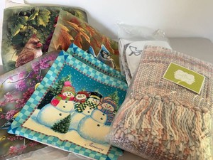 Bird Print Throw Pillows & Accent Throws Audubon Cottage Decor