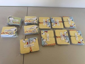 Peanuts Snoopy Sticky Notes Memo Pad Stationery Set New Old Stock