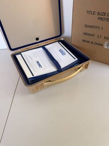 Suze Ormans Protection Portfolio Document Organizer Case with Box - one new in box