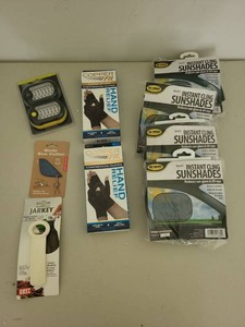Assorted Household Gadgets Lot Sunshades Copper Fit Jarkey Lights