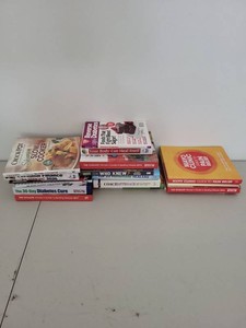 Health Diet Diabetes Self-Help Cookbook Book Lot Mixed Titles