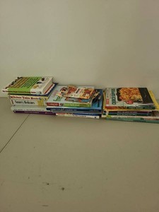 Lot of Assorted Cookbooks Slow Cooker Diabetic Potluck Health Guides
