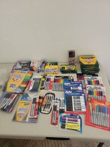 Sharpie Crayola Expo Marker & Pen Assorted Office Supply Lot