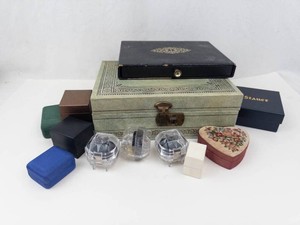 Jewelry Boxes & Presentation Cases Mixed Lot