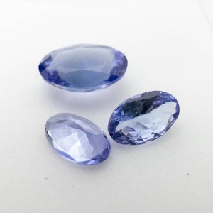 Tanzanite Oval Gemstone Trio - Style (Lot of 3)