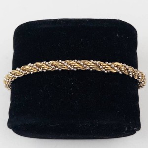 Premier Designs Gold-Tone & Silver-Tone Braided Link Bracelet